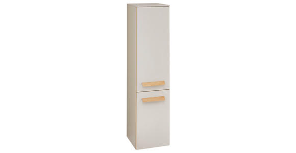 MIDISCHRANK 30/121/33 cm  - Kaschmir/Eiche Artisan, Basics, Glas/Holz (30/121/33cm) - Dieter Knoll