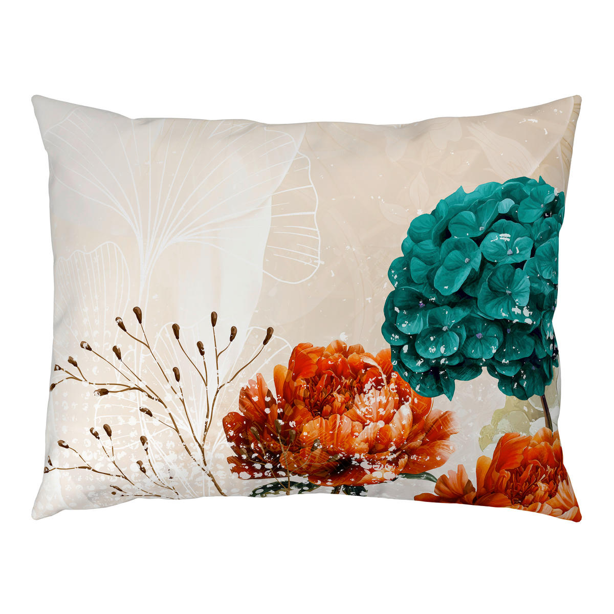 BETTWÄSCHESET TANJA Satin 160/210 cm  65 cm/100 cm  - Multicolor, Konventionell, Textil (160/210cm) - Esposa