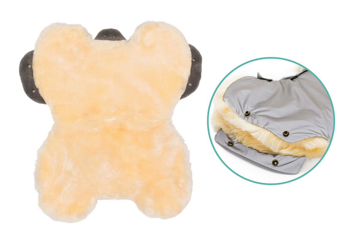 MUFF - Grau, Trend (30/46cm) - Jimmylee