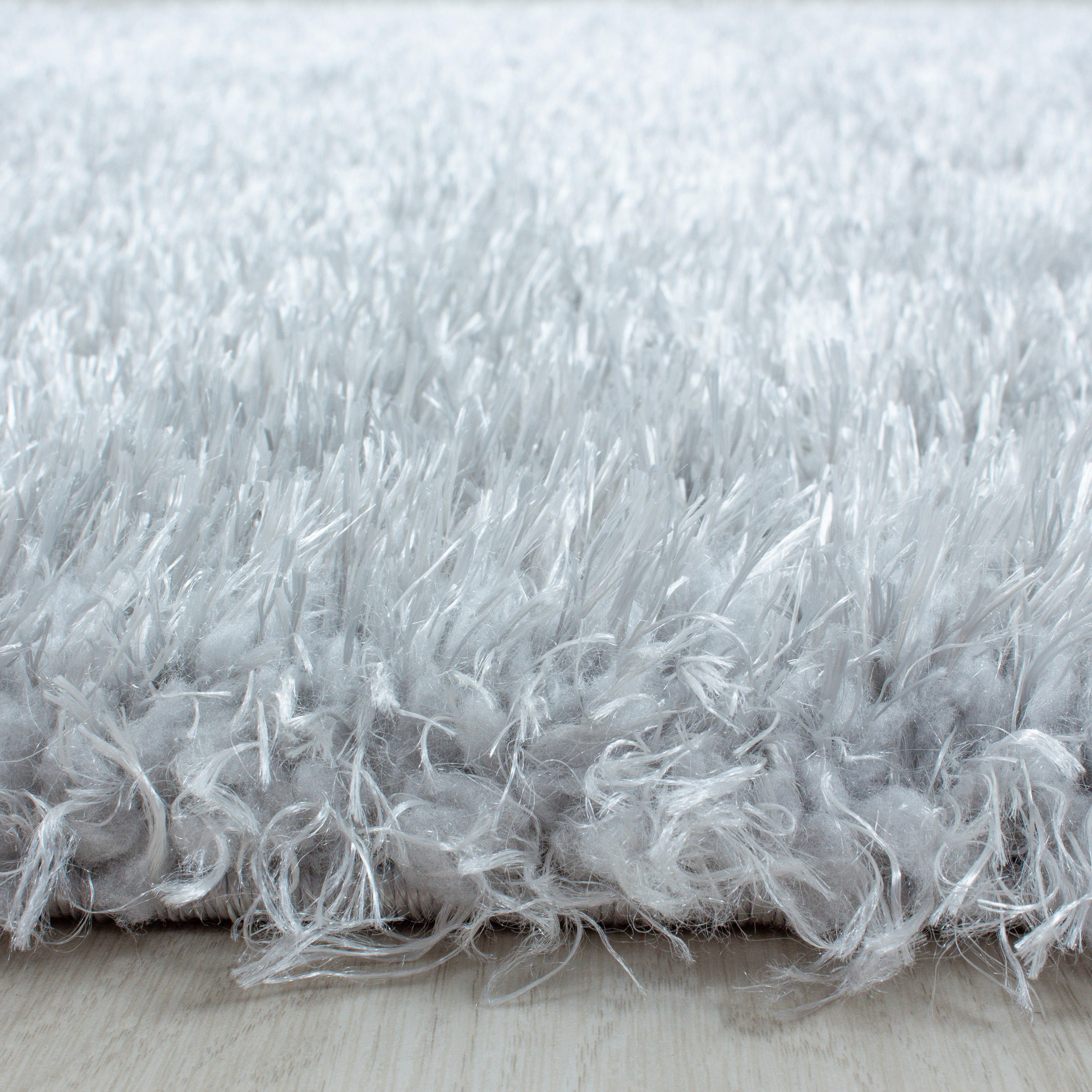 HOCHFLORTEPPICH Silberfarben - Silberfarben, Basics, Textil (80cm) - Novel