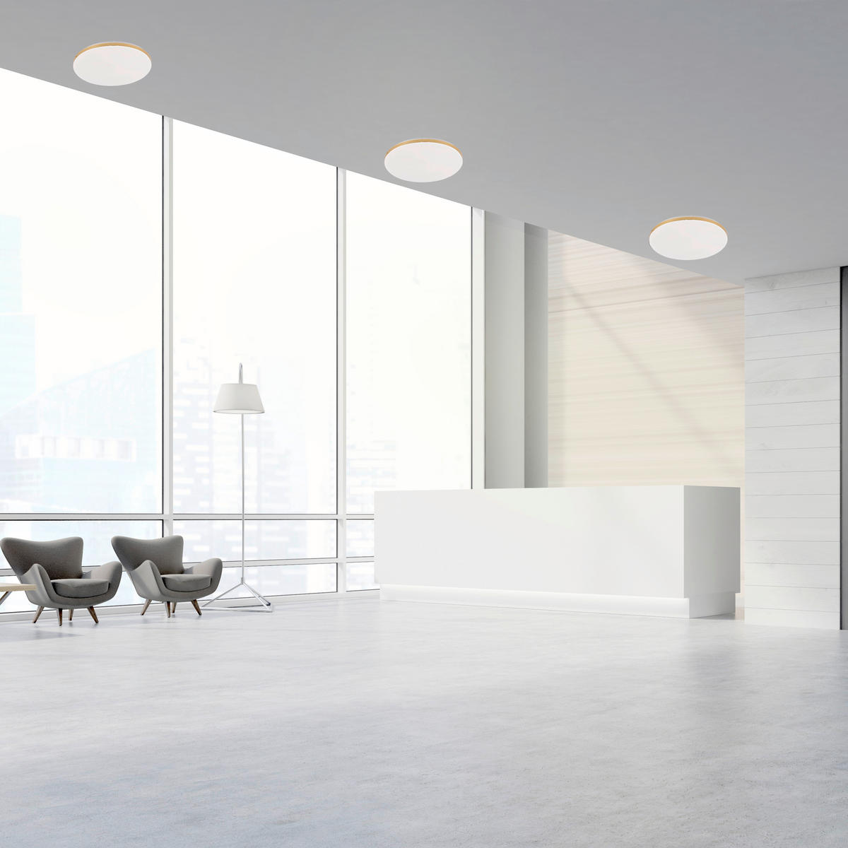 LED-DECKENLEUCHTE Babilon  6.5/38/38 cm  - Goldfarben, Design, Kunststoff (6.5/38/38cm)