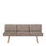SITZBANK in Grau, Eichefarben - Eichefarben/Grau, KONVENTIONELL, Holz/Textil (180/84/66,5cm) - Voglauer SITZBANK in Grau, Eichefarben - Eichefarben/Grau, KONVENTIONELL, Holz/Textil (180/84/66,5cm) - Voglauer