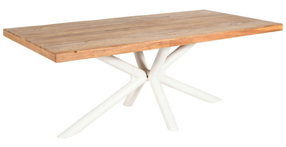 TISCHGESTELL in Metall 160/75/72 cm - Creme, Design, Metall (160/75/72cm) - Landscape