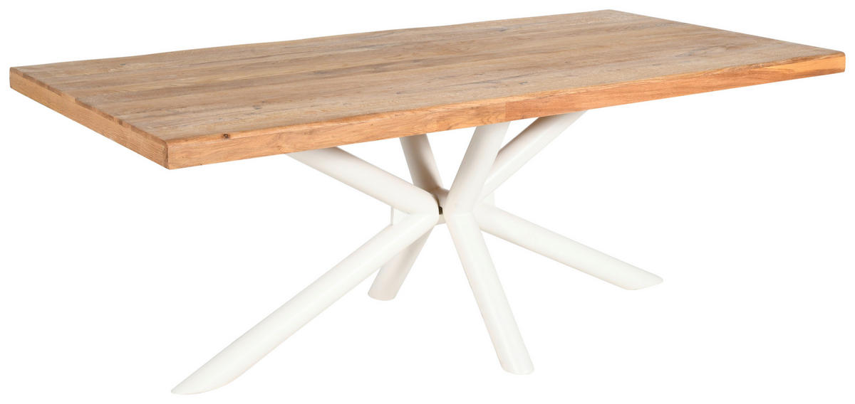 TISCHGESTELL Creme  - Creme, Design, Metall (160/75/72cm) - Landscape