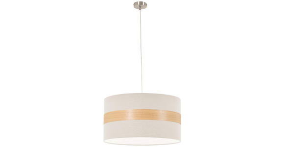 HÄNGELEUCHTE 45/120 cm  - Creme, MODERN, Holz/Kunststoff (45/120cm) - Novel