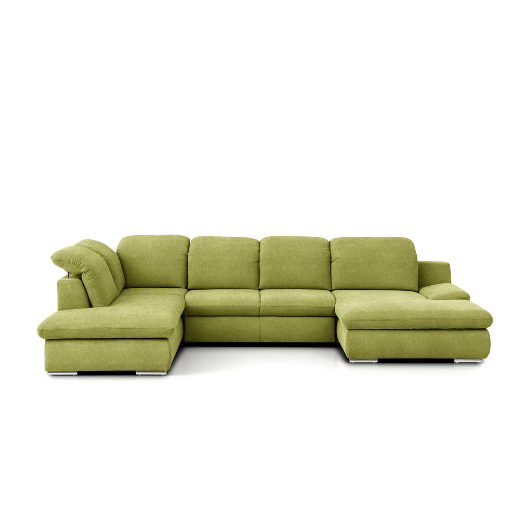 Wohnlandschaft Isona Grün Chenille