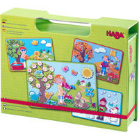 MAGNETSPIEL Jahreszeiten  - Multicolor, Basics, Naturmaterialien/Kunststoff (23,5/18,5/5cm) - Haba