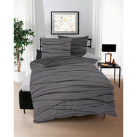 POSTELJNINA MOTION 240/220 cm saten siva  - siva, Design, tekstil (240/220cm) - Kaeppel