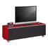 TV-ELEMENT 140/43/42 cm - Rot/Alufarben, Design, Glas/Holzwerkstoff (140/43/42cm) TV-ELEMENT 140/43/42 cm - Rot/Alufarben, Design, Glas/Holzwerkstoff (140/43/42cm)