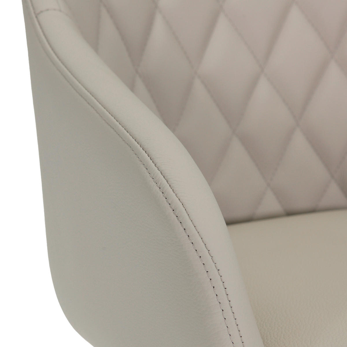 ARMLEHNSTUHL  in Echtleder pigmentiert  - Beige/Naturfarben, Design, Leder/Holz (60/83/65cm) - Landscape