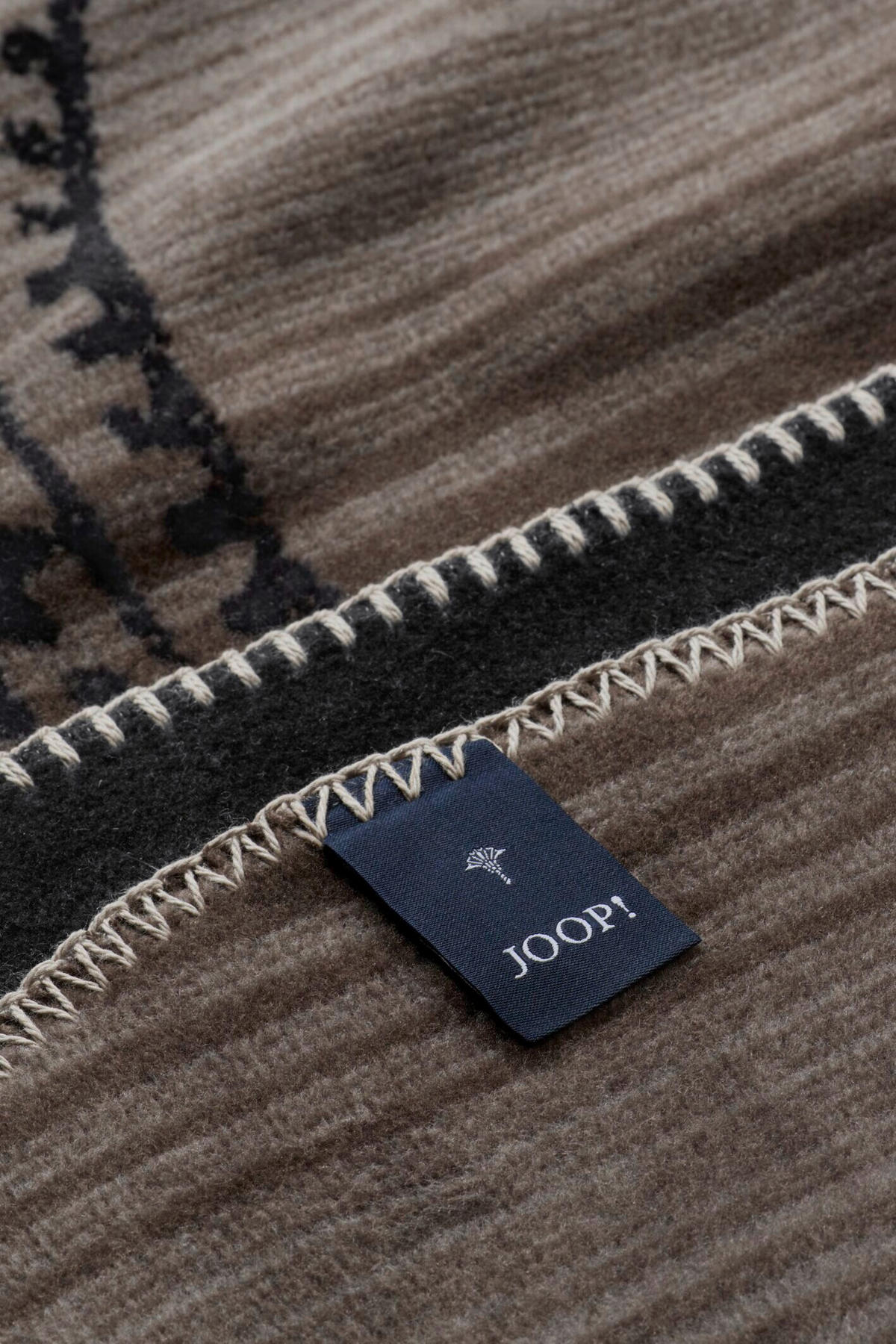 DEKORATIVNA ODEJA  JOOP! PAISLEY      150/200 cm   črna, svetlo rjava  - svetlo rjava/črna, Design, tekstil (150/200cm) - Joop!