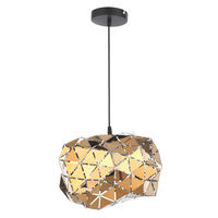 VISIACE SVIETIDLO, 35/35/128 cm  - zlatá, Design, kov (35/35/128cm)