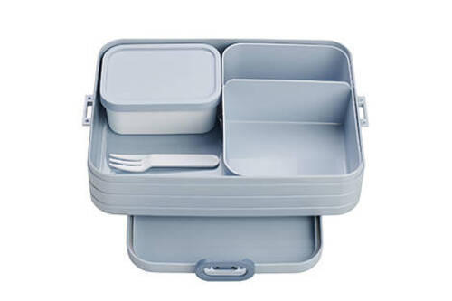 BENTOBOX 25,5/17/6,5 cm  - Hellblau, KONVENTIONELL, Kunststoff (25,5/17/6,5cm) - Mepal