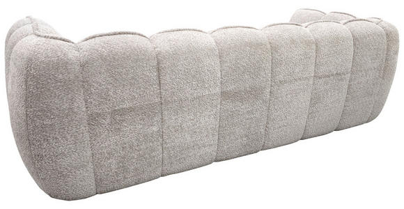 BIGSOFA Chenille Beige  - Beige/Schwarz, MODERN, Kunststoff/Textil (235/73/103cm) - Carryhome