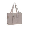 WICKELTASCHE  - Taupe, Basics, Textil (43/13/32cm) - Lässig