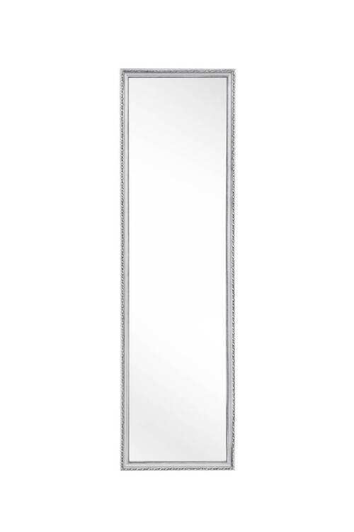 STENSKO OGLEDALO, 35/125/2 cm steklo  - srebrne barve, Trendi, steklo/les (35/125/2cm) - Carryhome