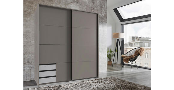 PASSEPARTOUTRAHMEN 138/200/12 cm   - Grau/Sahara, Design, Holzwerkstoff (138/200/12cm) - Carryhome