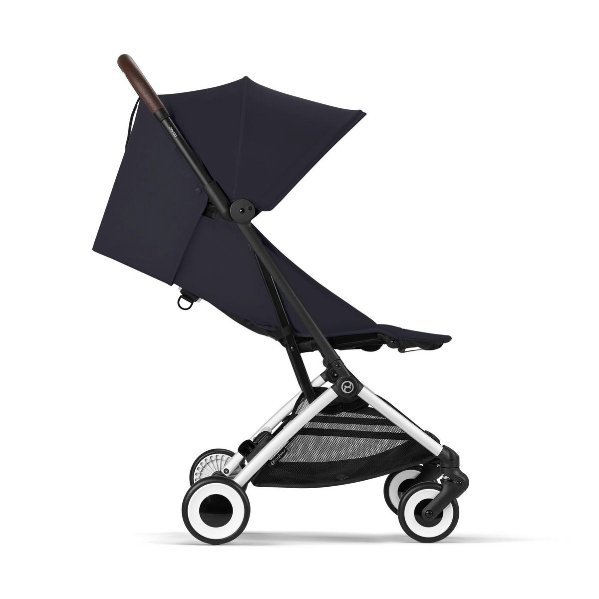 KIŠOBRAN KOLICA  Orfeo  - tamno plava/srebrne boje, Basics, tekstil/plastika (77/52/102cm) - Cybex