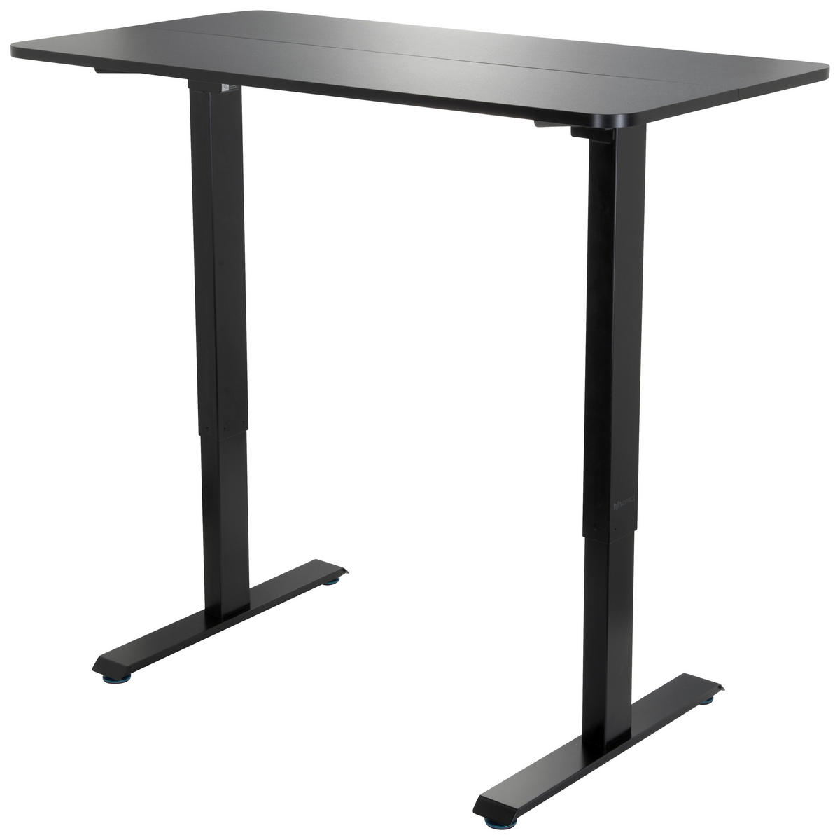 SKRIVBORD  i svart  - svart, Modern, metall/trämaterial (120/74/60cm) - MID.YOU