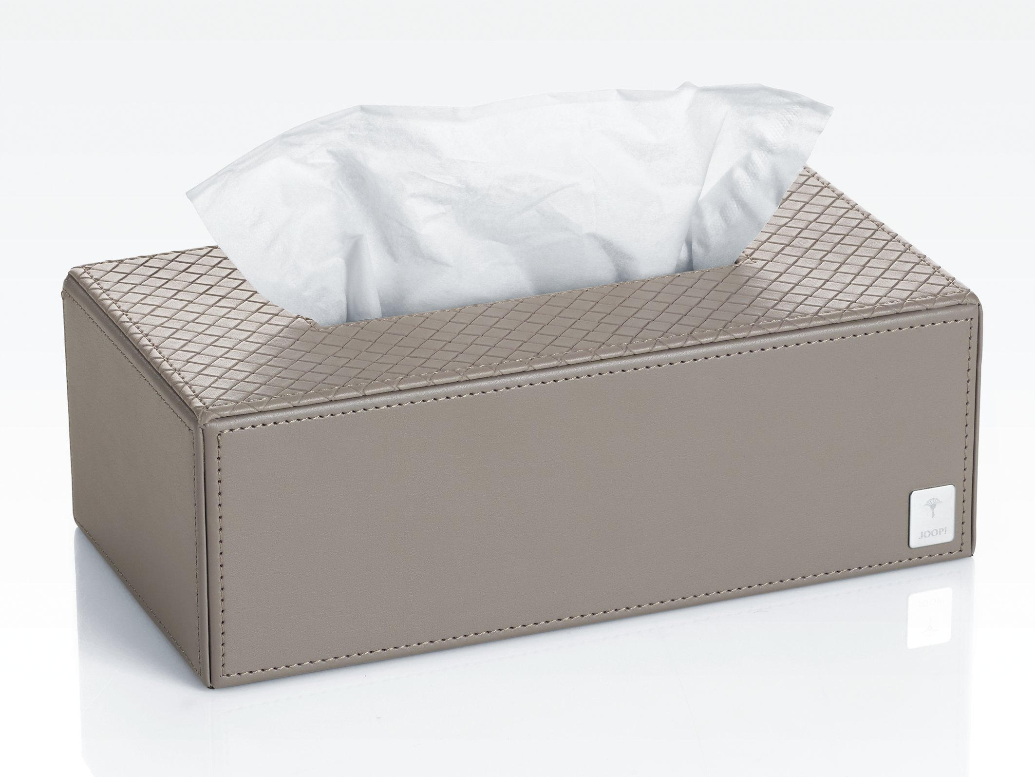 PAPIERSPENDER - Beige/Grau, Basics, Kunststoff (25/8/12,5cm) - Joop!