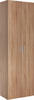 ORMAR VIŠENAMJENSKI boje hrasta  - boje hrasta/crna, Design, drvni materijal/plastika (60/192/33,6cm) - Carryhome