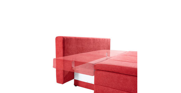 BOXSPRINGSOFA in Anthrazit  - Chromfarben/Anthrazit, Design, Textil/Metall (200/93/107cm) - Novel