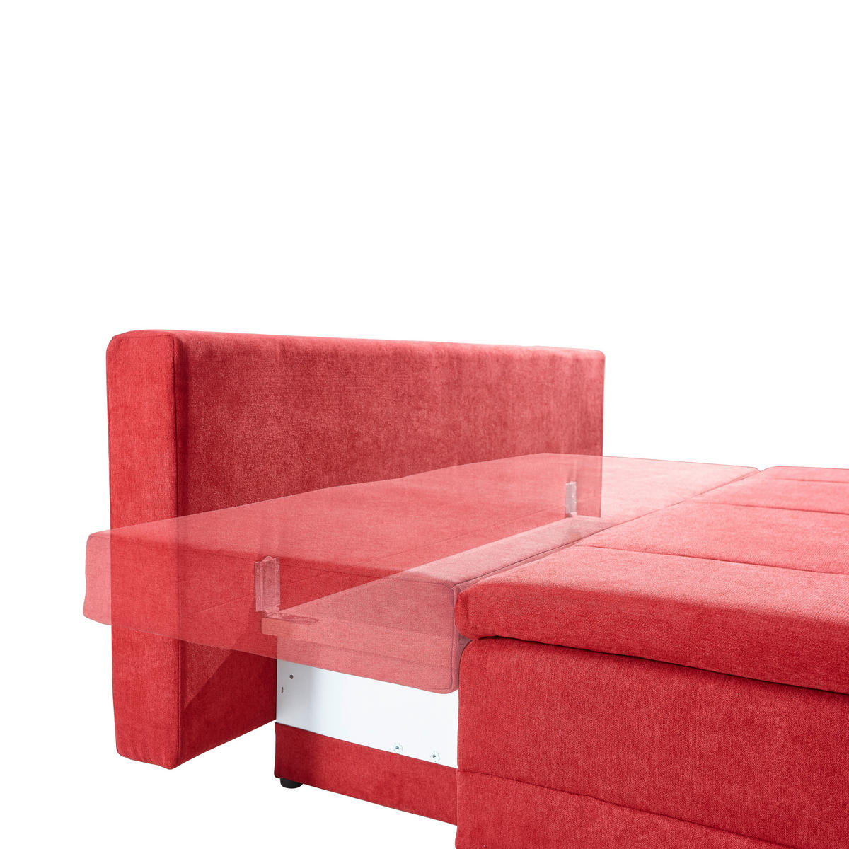 BOXSPRING KANAPÉ textil antracit  - króm/antracit, Design, textil/fém (200/93/107cm) - Novel
