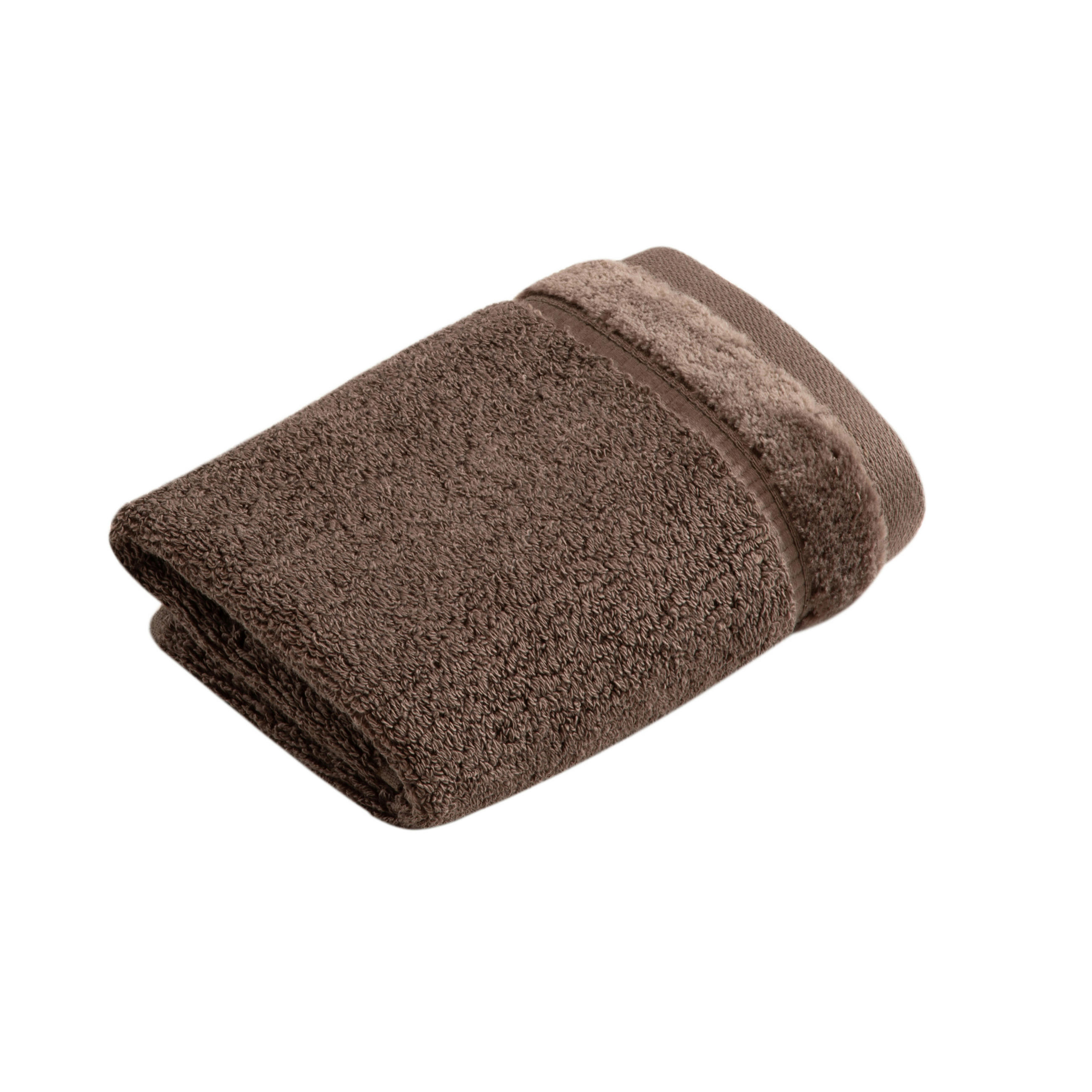 SEIFTUCH 30/30 cm Pure Braun  - Braun, Basics, Textil (30/30cm) - Vossen