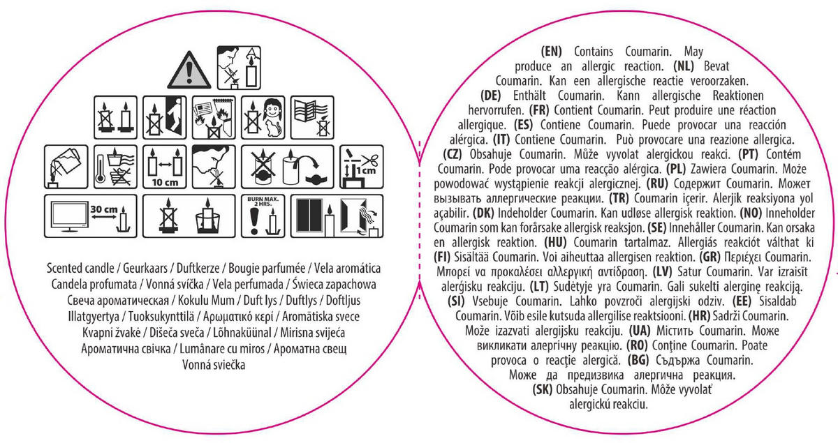 DOFTLJUS vanilj, tallbarr, bomull  - vit/grå, Basics, paraffin/keramik (9/9cm)