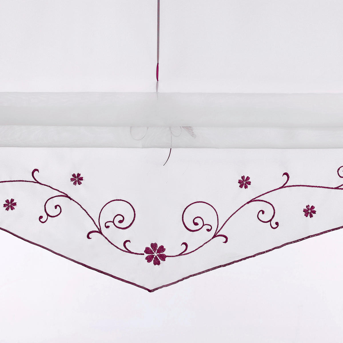 FALTROLLO  transparent  80/140 cm    - Weiß Hochglanz, Basics, Textil (80/140cm) - Joyswahl