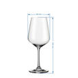 ROTWEINGLAS LUCCA 480 ml  - Transparent, Basics, Glas (0,48l) - Novel