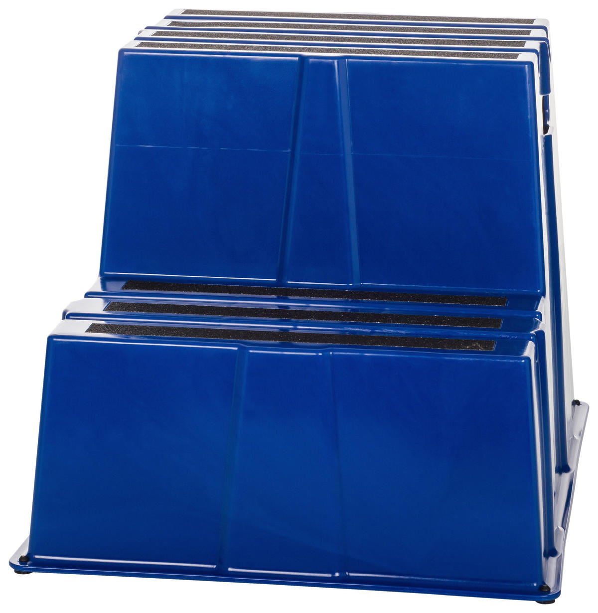 TRITTHOCKER Blau  - Blau, Basics, Kunststoff (57/51/65cm) - MID.YOU