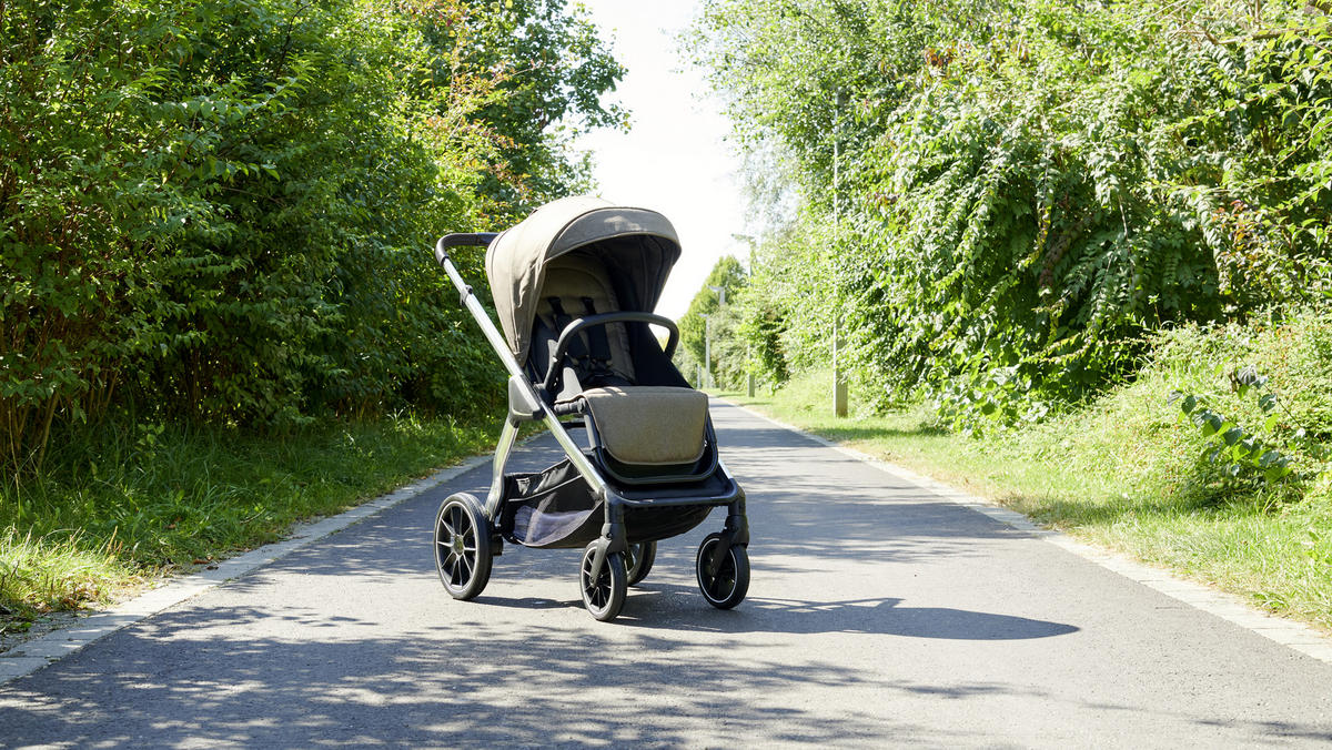 SET DJEČJIH KOLICA  Nizza  - srebrne boje/bež, Trend, tekstil/metal - My Baby Lou