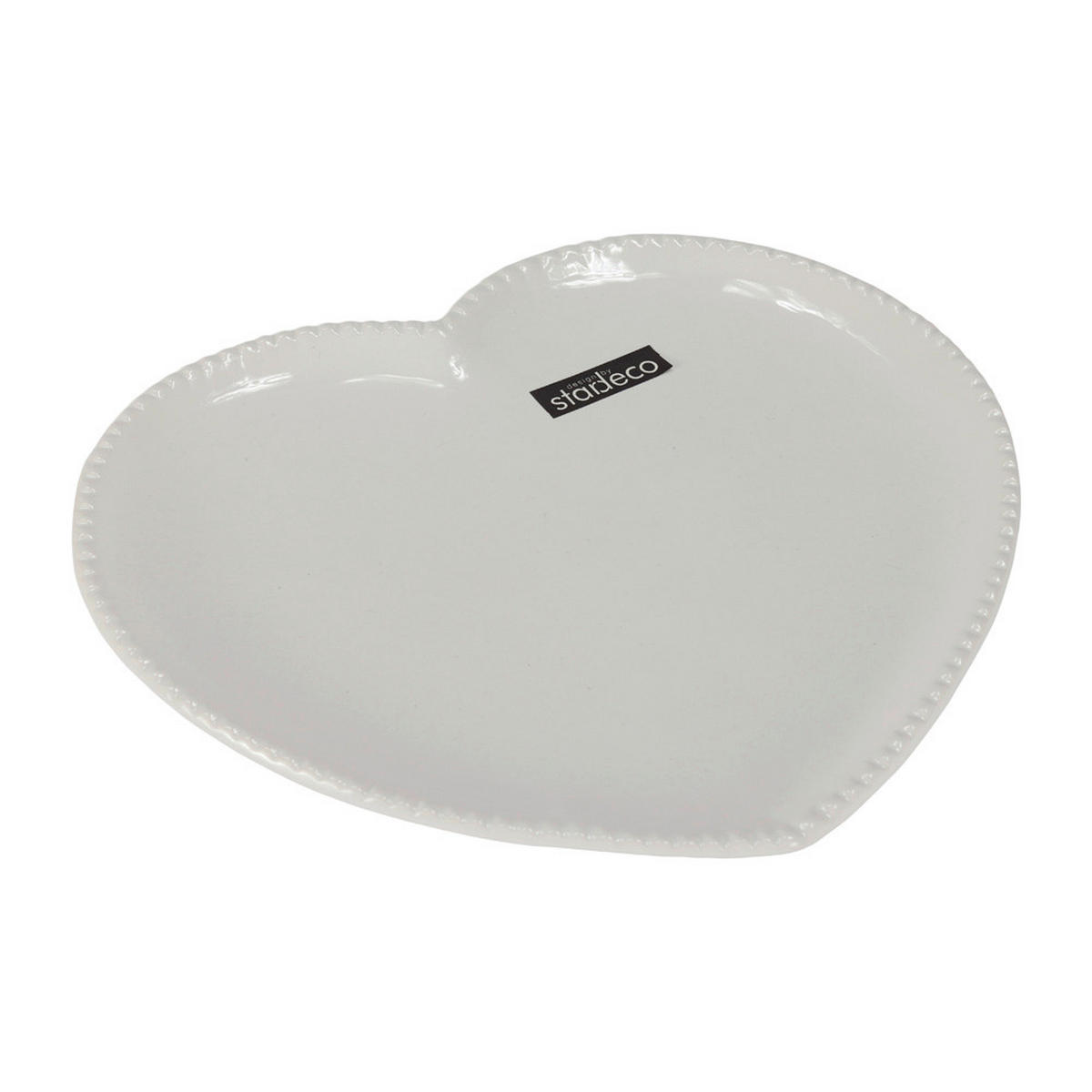 DEKORAČNÍ MISKA  - bílá, Basics, keramika (2/25/23cm)