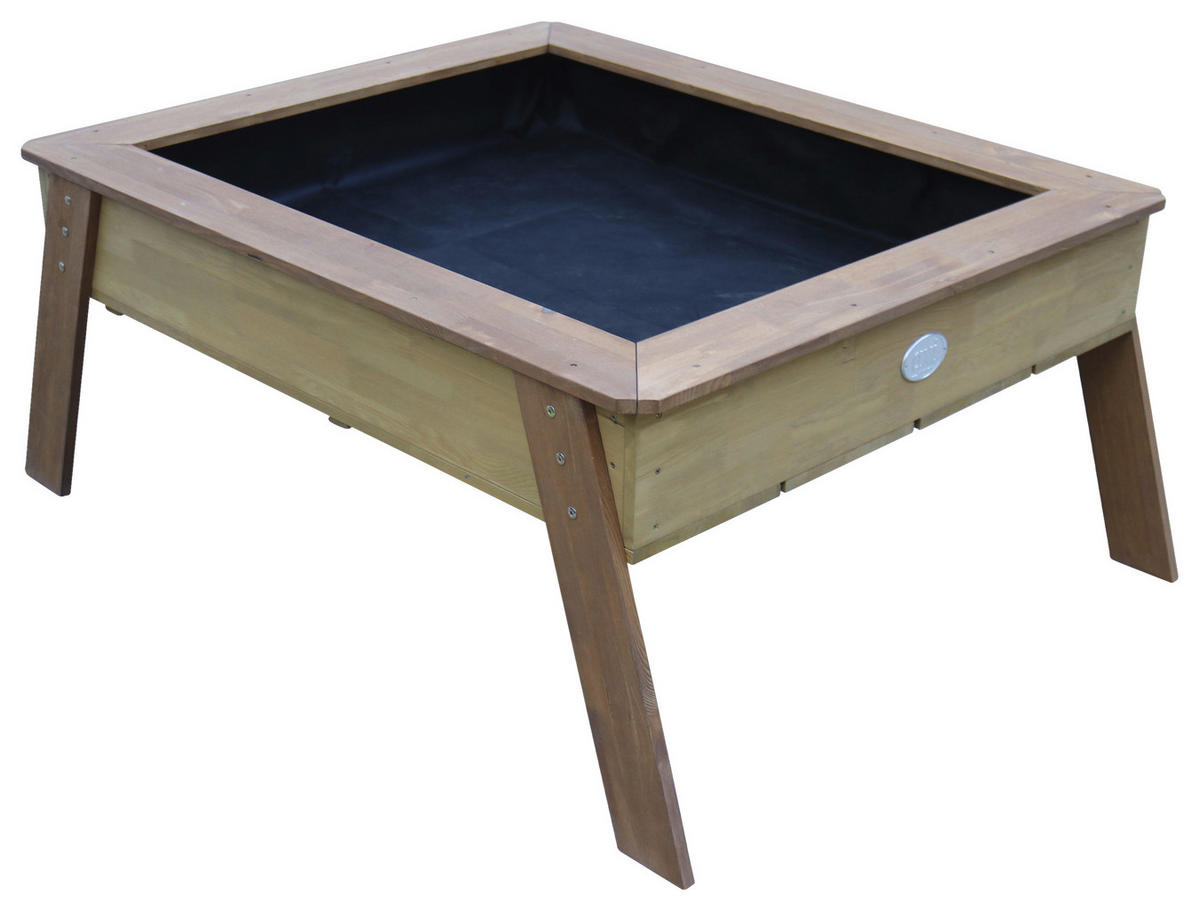 HOCHBEET & SANDTISCH LINDA EN 71  - Blau/Braun, KONVENTIONELL, Holz (94/50/110cm) - Ambia Garden