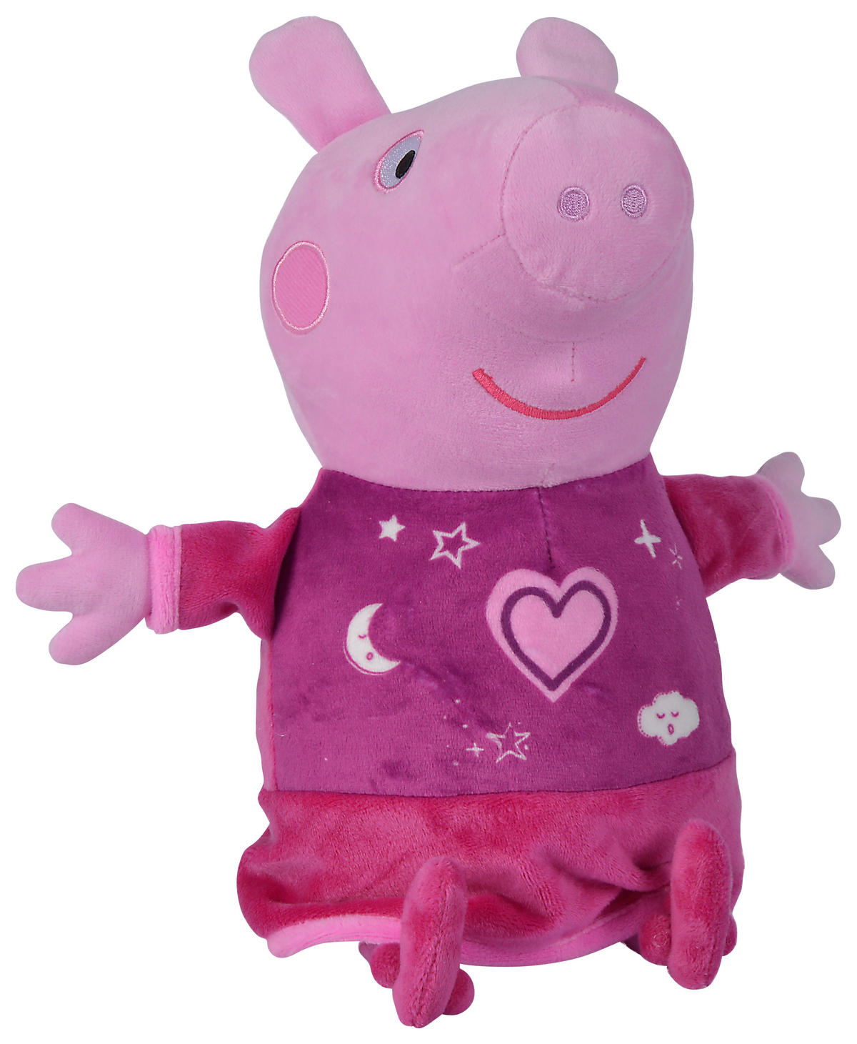 PLÜSCHTIER Peppa Pig  - Pink/Multicolor, Basics, Kunststoff/Textil (18,5/16,5/30cm) - Simba
