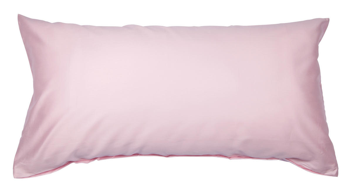 KOPFKISSENBEZUG Giacomo 40/60 cm  - Rosa, Basics, Textil (40/60cm) - Janine