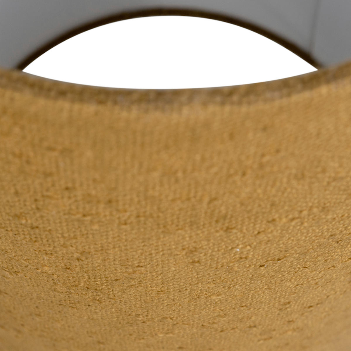 STEHLEUCHTE Loft 30/130/30 cm  - Gelb/Braun, Basics, Textil (30/130/30cm) - Collet's Monde