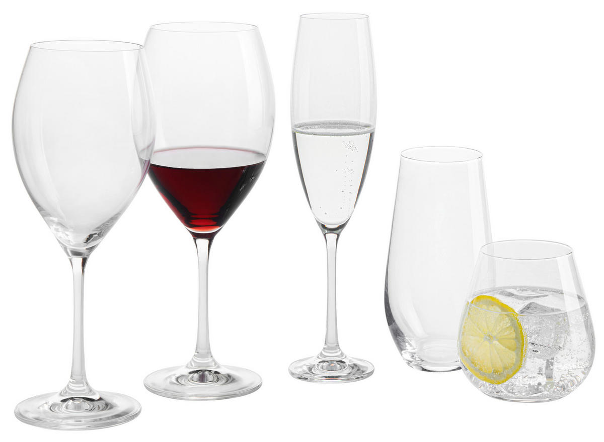 ČAŠA ZA CRNO VINO  590 ml  Venezia  - prozirno, Basics, staklo (590ml) - Novel