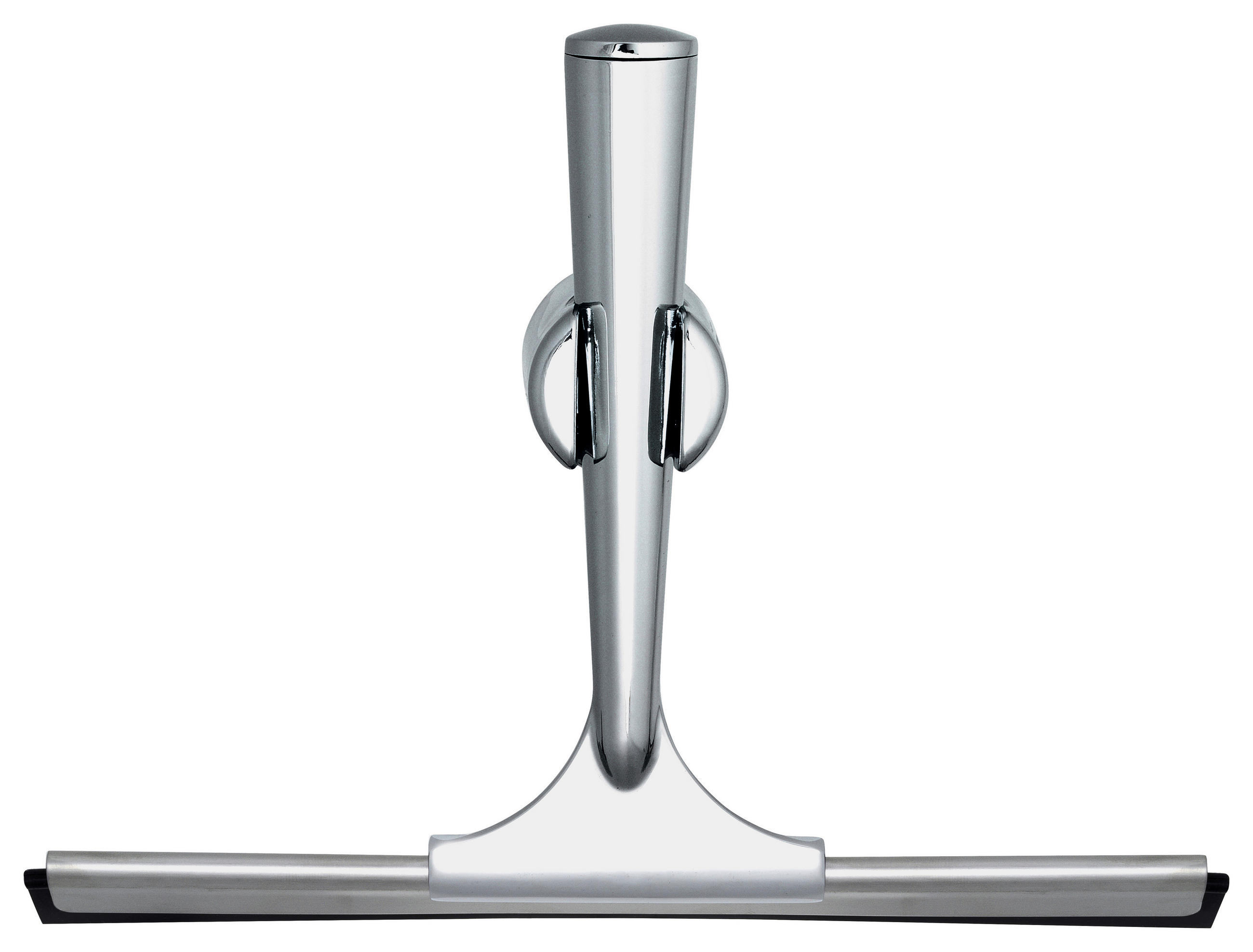DUSCHABZIEHER - Chromfarben, Basics, Kunststoff/Metall (23,9/17,4/5,5cm) - Tesa