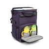 WICKELRUCKSACK Blackberry - Brombeere/Silberfarben, Basics, Textil (32/39/22cm) - Osann