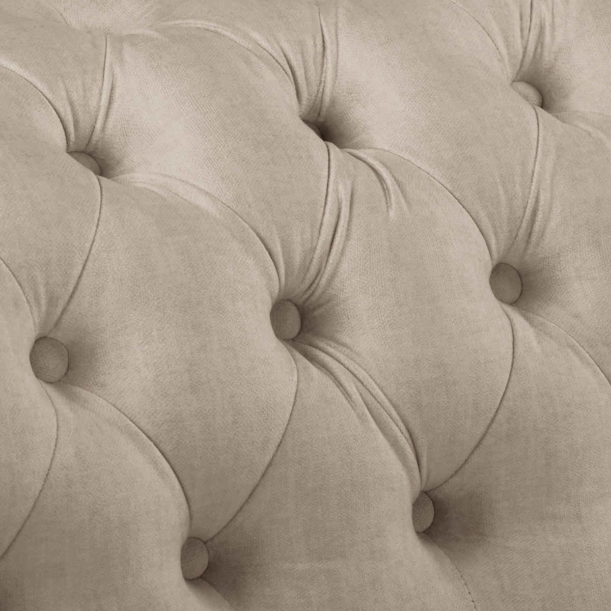 ECKSOFA Laura in Mikrofaser Taupe  284/182 cm  - Taupe/Braun, Design, Holz/Textil (284/182cm) - P & B