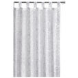 SCHLAUFENVORHANG transparent  - Weiß, KONVENTIONELL, Textil (140/245cm) - Boxxx