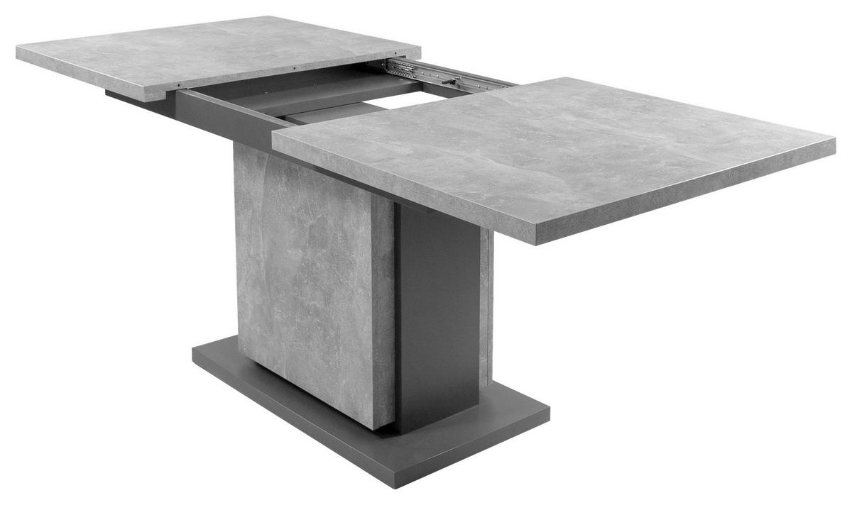 ESSTISCH in Holzwerkstoff 140/80/75 cm  - Anthrazit/Grau, MODERN, Holzwerkstoff (140/80/75cm) - MID.YOU