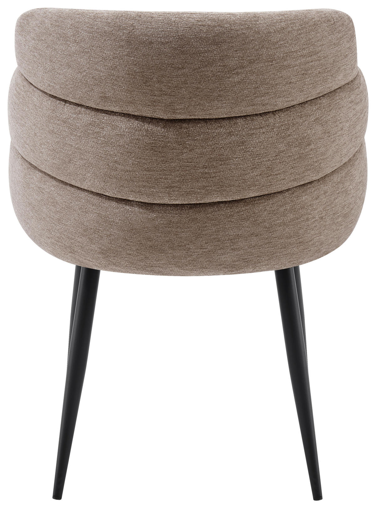 VIERFUßSTUHL - Taupe/Schwarz, MODERN, Holz/Textil (60,5/82/61cm) - Livetastic