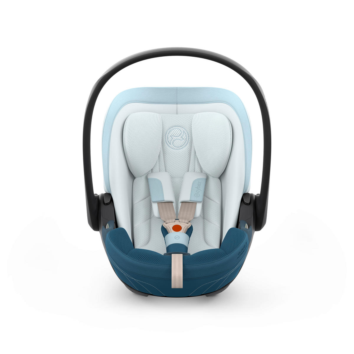 BABYSCHALE  Cloud S Style Opal Blue  - Blau, Basics, Kunststoff/Textil (72/44/37,5cm) - cybex PLATINUM
