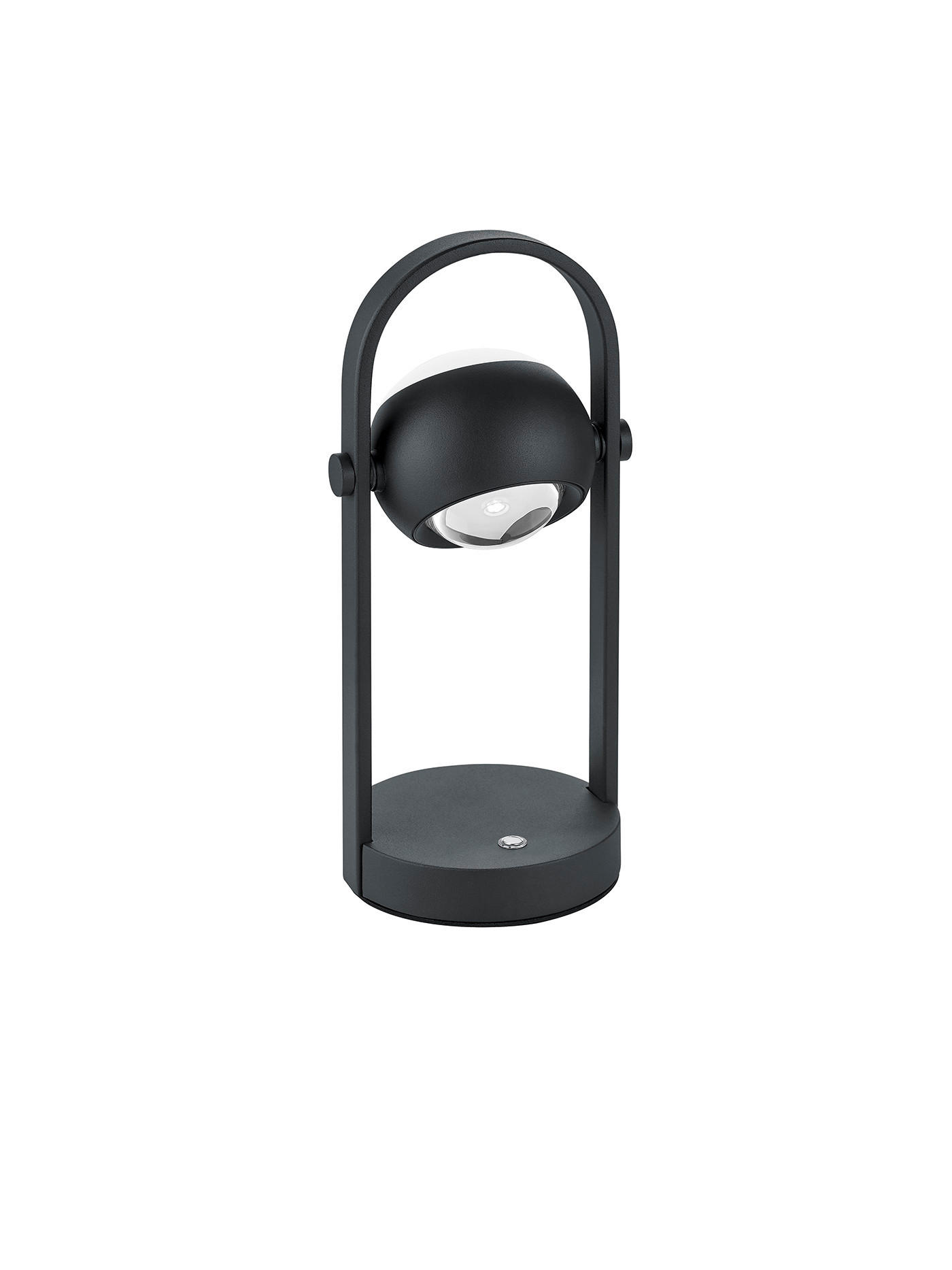 Musterring Led-Tischleuchte Cannon Schwarz 30.5 cm