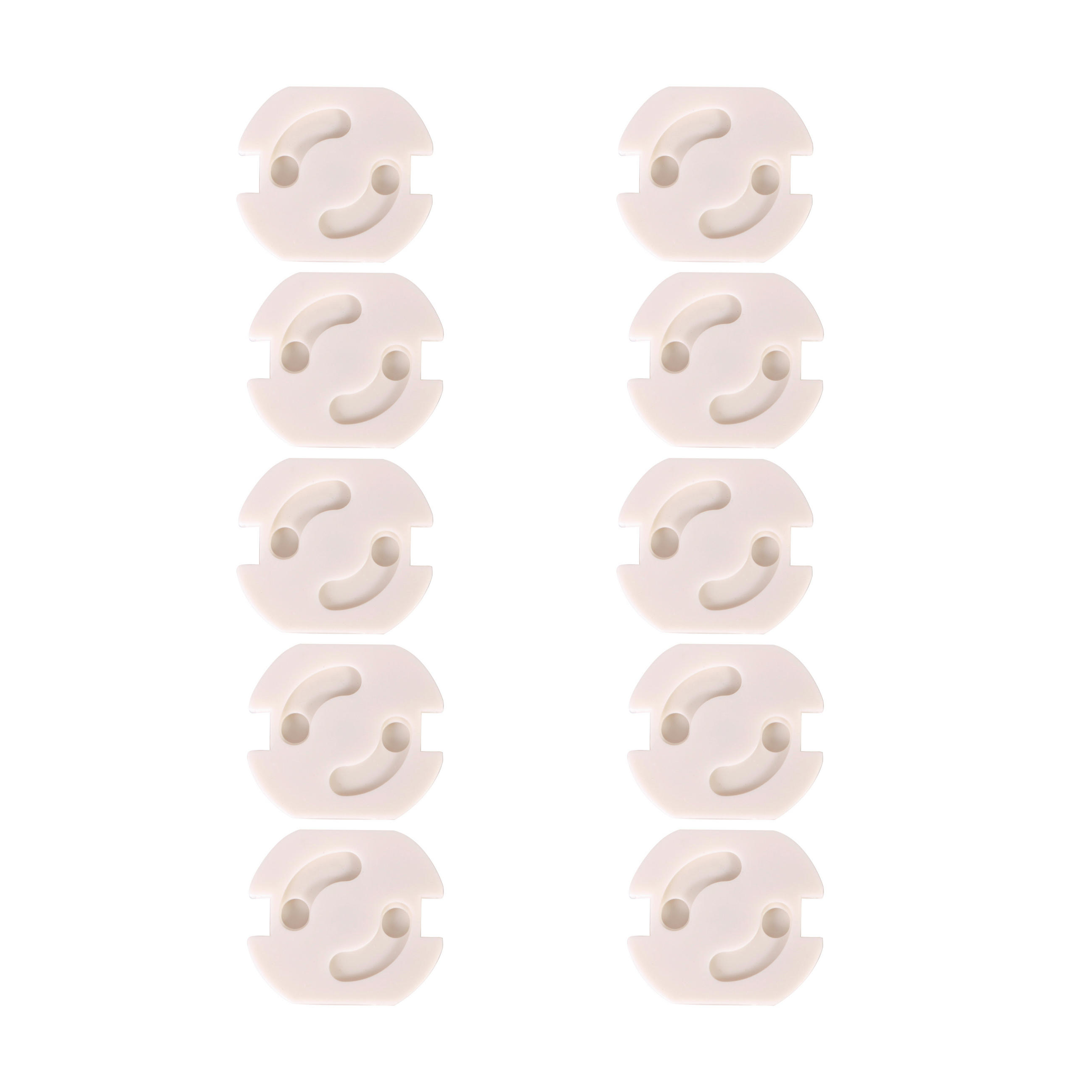 STECKDOSENVERSCHLUSS  - Weiß, Basics, Kunststoff - My Baby Lou