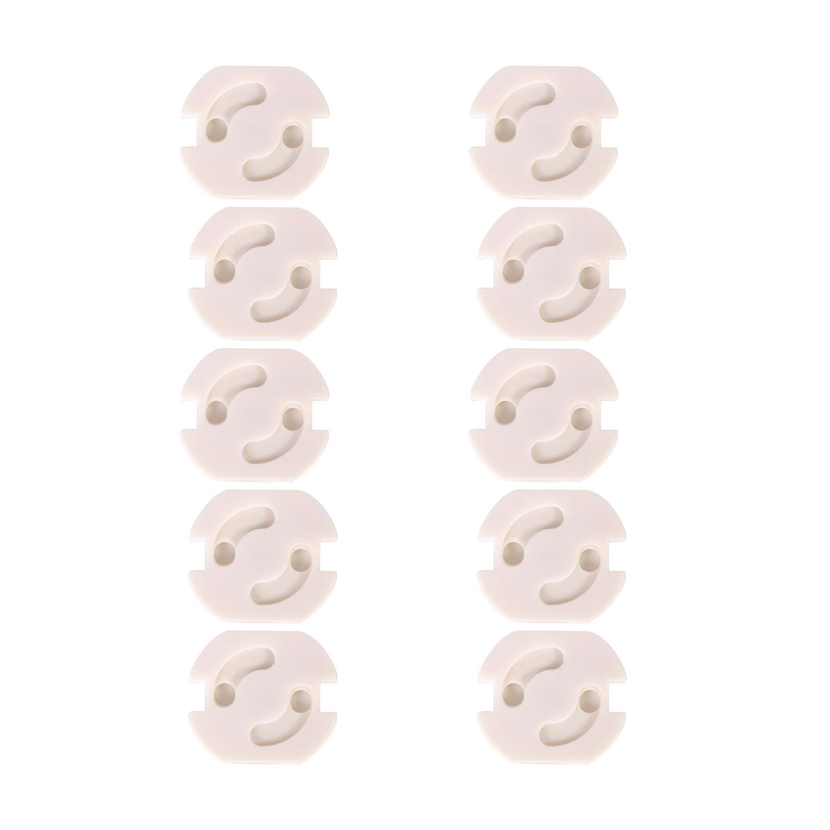 STECKDOSENVERSCHLUSS  - Weiß, Basics, Kunststoff - My Baby Lou