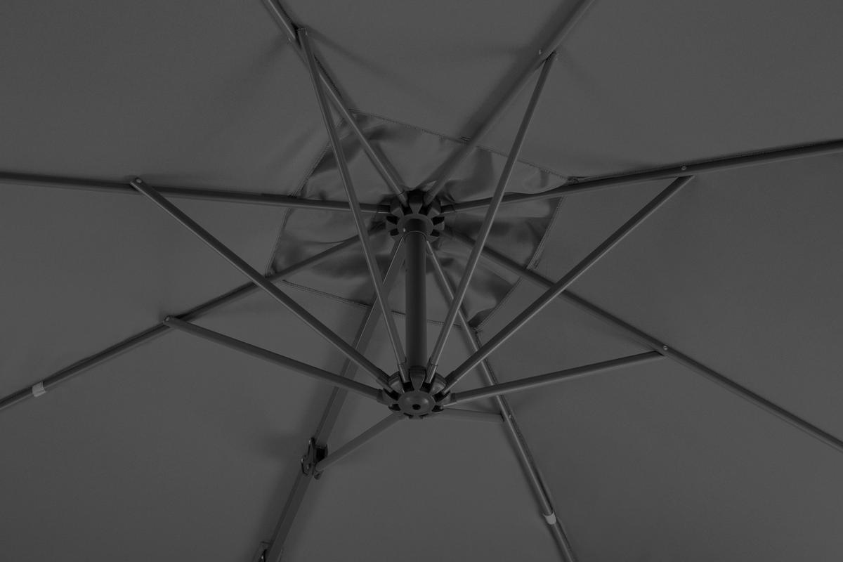 AMPELSCHIRM   - Anthrazit, Basics, Textil/Metall (352/244/300cm) - Schneider